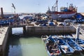 Harbor of Essaouira in Morocco